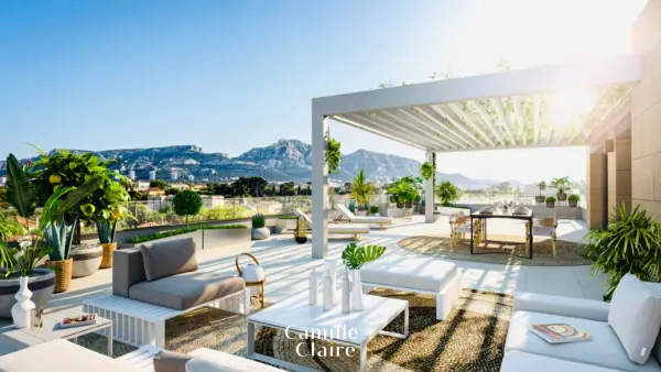 Marseille 13008 – Vente appartement 4&nbsp;pièces 3&nbsp;chambres