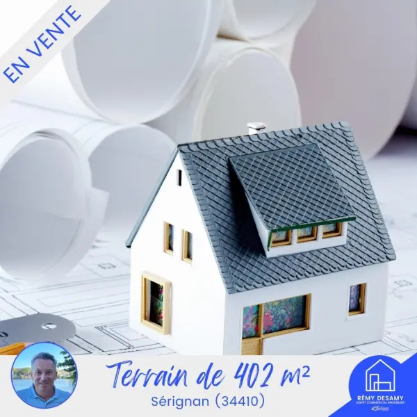 Sérignan 34410 – Vente terrain