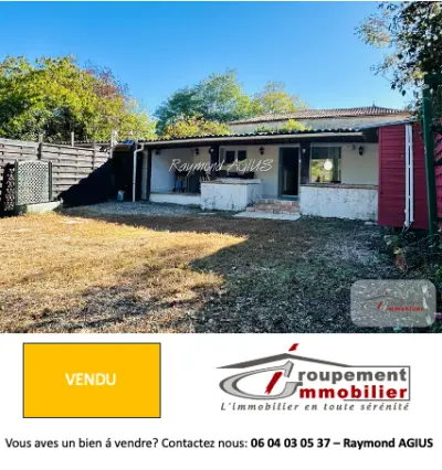 Minzac 24610 – Vente maison/villa 3&nbsp;pièces 2&nbsp;chambres
