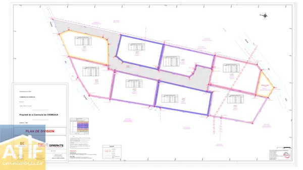 Cremeaux 42260 – Vente terrain