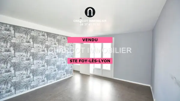 Sainte Foy lès Lyon 69110 – Vente appartement 3&nbsp;pièces 2&nbsp;chambres