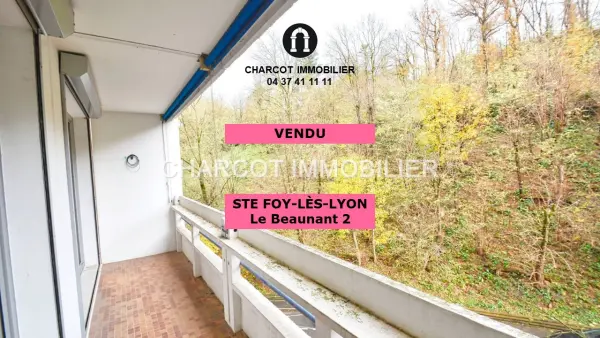 Sainte Foy lès Lyon 69110 – Vente appartement 3&nbsp;pièces 2&nbsp;chambres