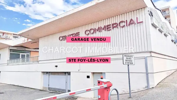 Sainte Foy lès Lyon 69110 – Vente parking/box