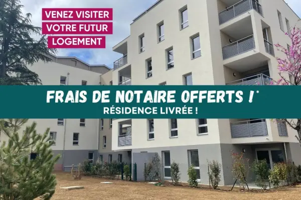 Saint-Priest 69800 – Vente appartement 3&nbsp;pièces 2&nbsp;chambres