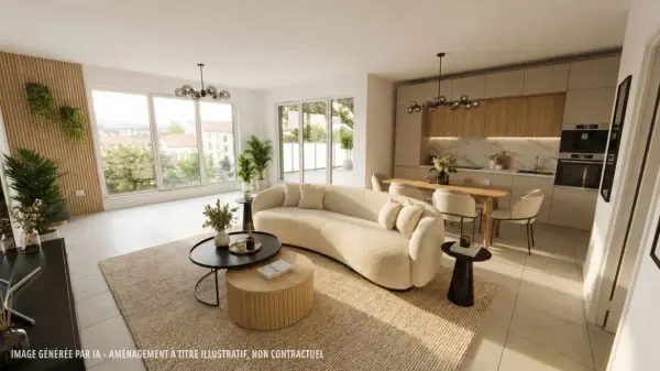 Tassin-la-Demi-Lune 69160 – Vente appartement 4&nbsp;pièces 3&nbsp;chambres