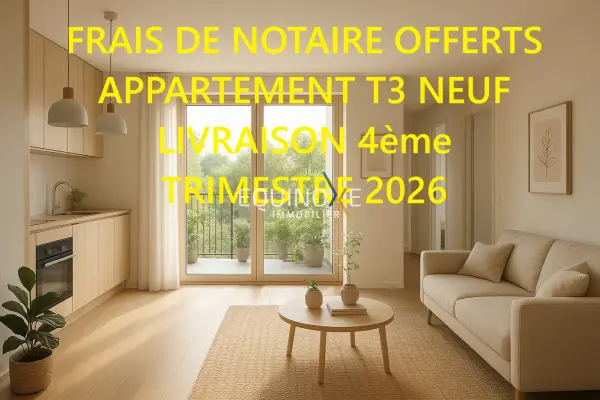 Frossay 44320 – Vente appartement 3&nbsp;pièces 2&nbsp;chambres
