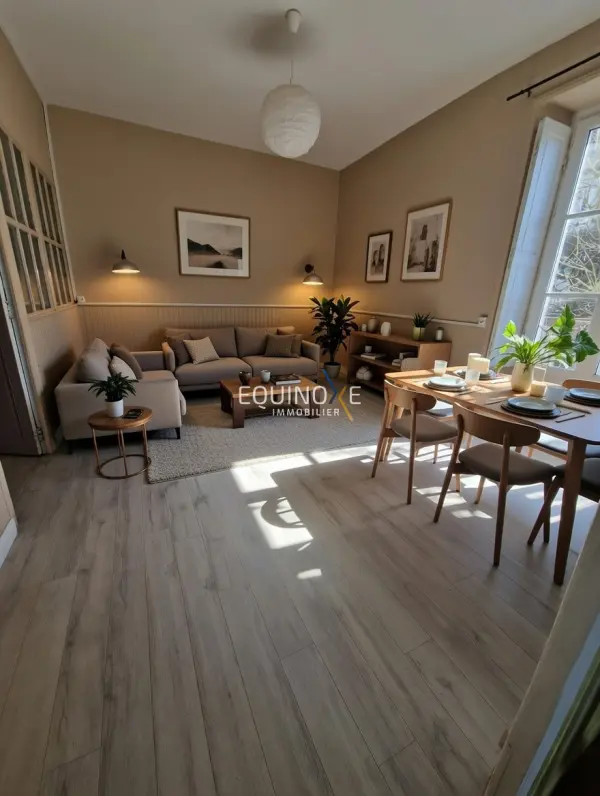 Nantes 44000 – Vente appartement 3&nbsp;pièces 2&nbsp;chambres