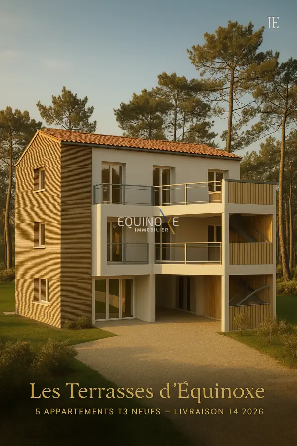 Saint-Brevin-les-Pins 44250 – Vente appartement 3&nbsp;pièces 2&nbsp;chambres