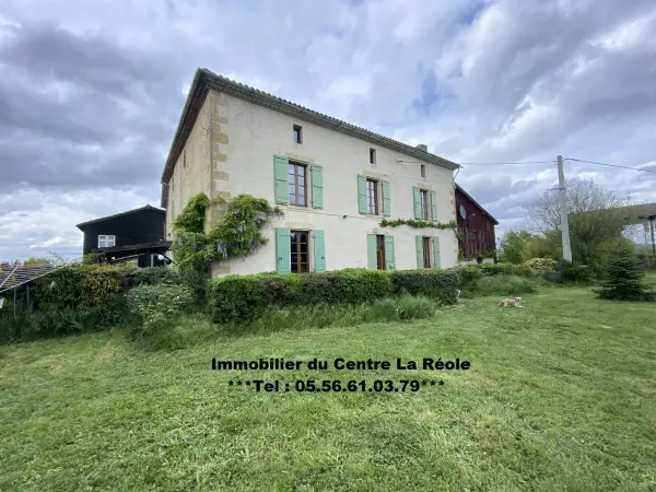 La Réole 33190 – Vente maison/villa 8&nbsp;pièces 4&nbsp;chambres