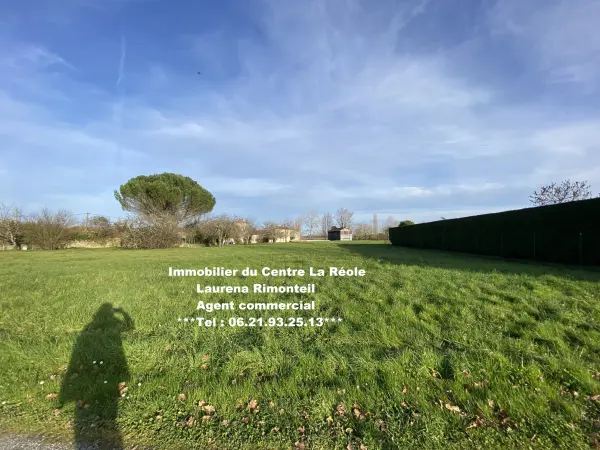 La Réole 33190 – Vente terrain