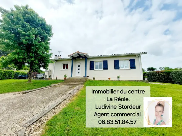 La Réole 33190 – Vente maison/villa 4&nbsp;pièces 3&nbsp;chambres