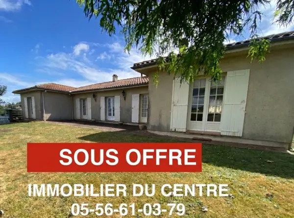 La Réole 33190 – Vente maison/villa 6&nbsp;pièces 4&nbsp;chambres