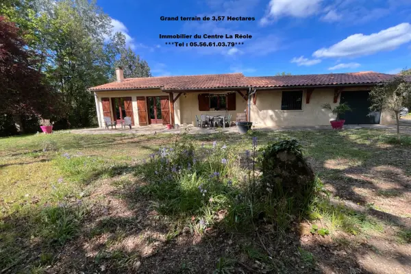 La Réole 33190 – Vente maison/villa 5&nbsp;pièces 3&nbsp;chambres