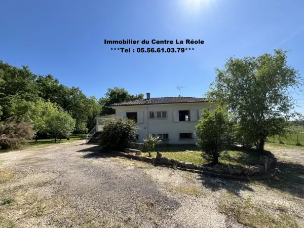 Targon 33760 – Vente maison/villa 4&nbsp;pièces 3&nbsp;chambres