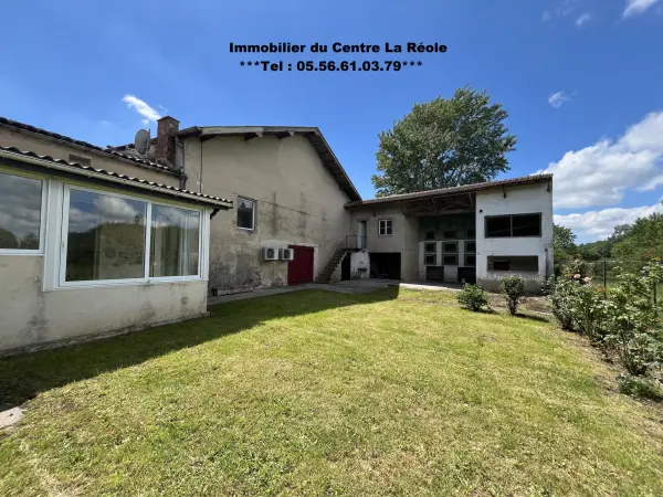 Gironde-sur-Dropt 33190 – Vente maison/villa 6&nbsp;pièces 1&nbsp;chambre
