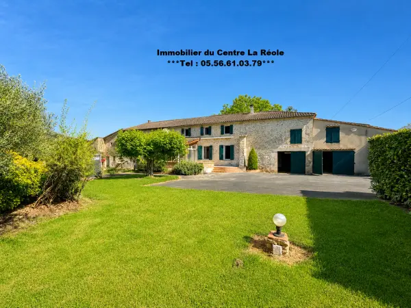 La Réole 33190 – Vente maison/villa 7&nbsp;pièces 3&nbsp;chambres