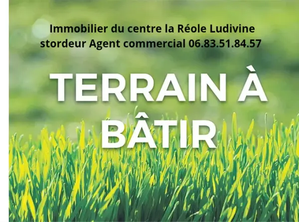 La Réole 33190 – Vente terrain