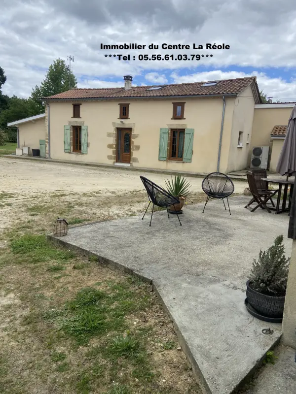 Bazas 33430 – Vente maison/villa 9&nbsp;pièces 6&nbsp;chambres