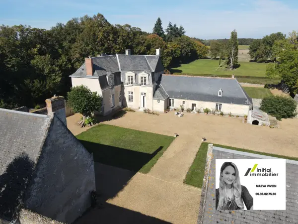 Tours 37000 – Vente chateau 14&nbsp;pièces 9&nbsp;chambres
