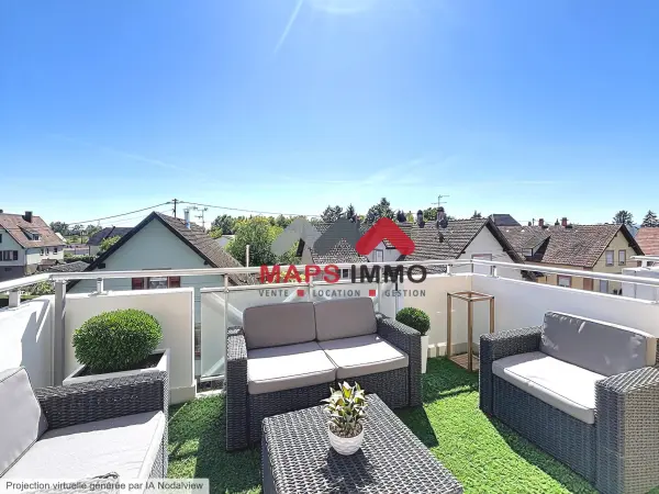 Plobsheim 67115 – Vente appartement 4&nbsp;pièces 3&nbsp;chambres