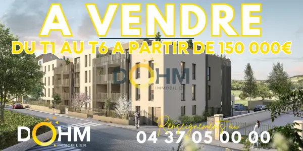 Villars 42390 – Vente appartement 2&nbsp;pièces 1&nbsp;chambre