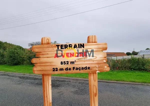 Liencourt 62810 – Vente terrain