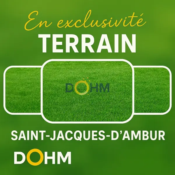 Saint-Jacques-d&rsquo;Ambur 63230 – Vente terrain