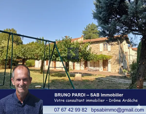 Saint-Laurent-du-Pape 07800 – Vente maison/villa 7&nbsp;pièces 4&nbsp;chambres