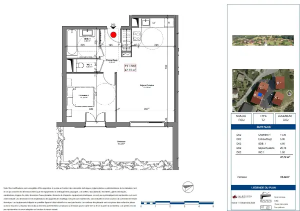 Cordon 74700 – Vente appartement 2&nbsp;pièces 1&nbsp;chambre