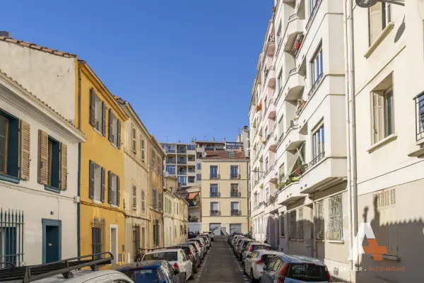 Marseille 13005 – Vente appartement 3&nbsp;pièces 2&nbsp;chambres