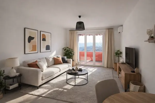 Grasse 06130 – Vente appartement 3&nbsp;pièces 2&nbsp;chambres