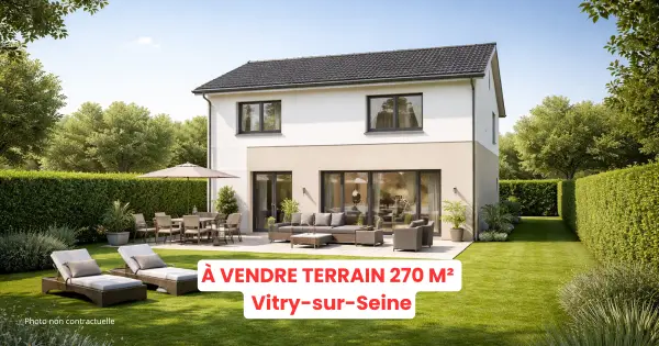 Vitry-sur-Seine 94400 – Vente terrain