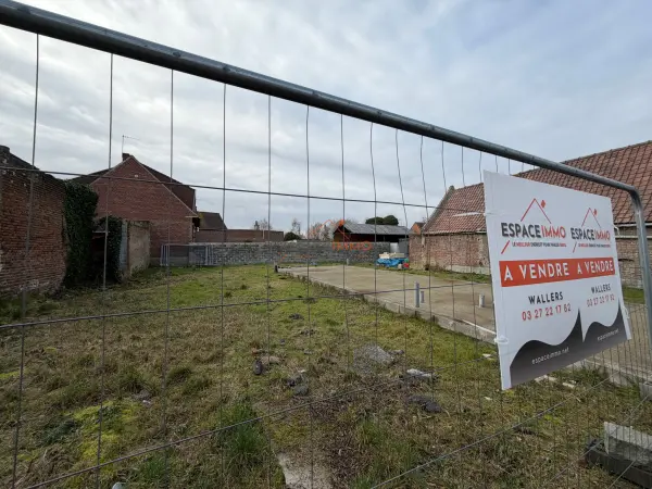 Lallaing 59167 – Vente terrain
