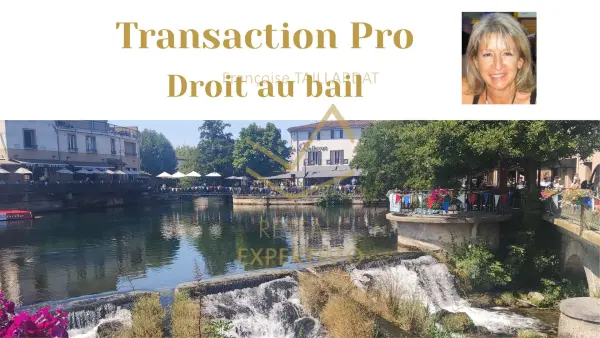L&rsquo;Isle-sur-la-Sorgue 84800 – Cession de bail local