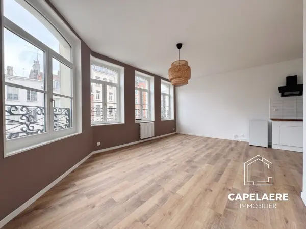 Lille 59000 – Vente appartement 3&nbsp;pièces 2&nbsp;chambres