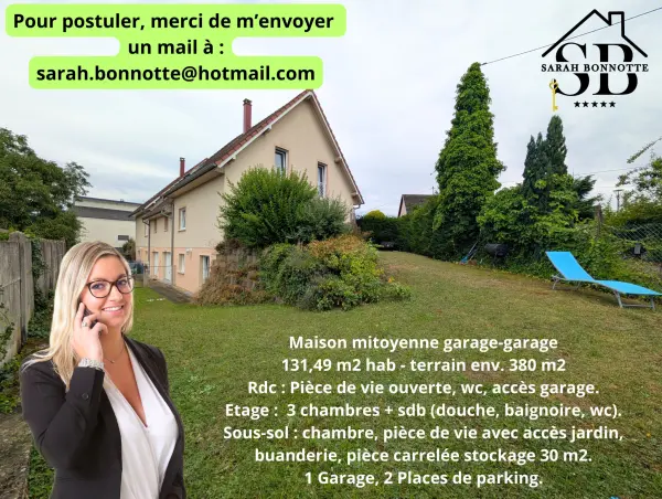 Saint-Louis 68300 – Location maison/villa 7&nbsp;pièces 4&nbsp;chambres