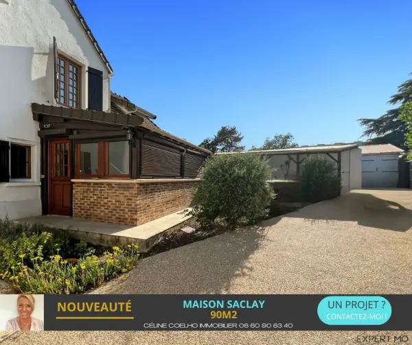 Saclay 91400 – Vente maison/villa 4&nbsp;pièces 3&nbsp;chambres