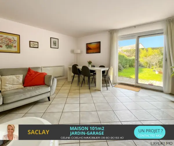 Saclay 91400 – Vente maison/villa 5&nbsp;pièces 4&nbsp;chambres