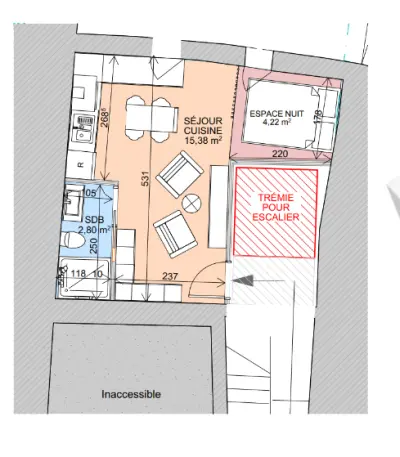 Lambesc 13410 – Vente appartement 2&nbsp;pièces