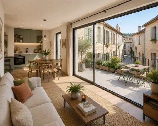 Rognes 13840 – Vente appartement 2&nbsp;pièces 1&nbsp;chambre