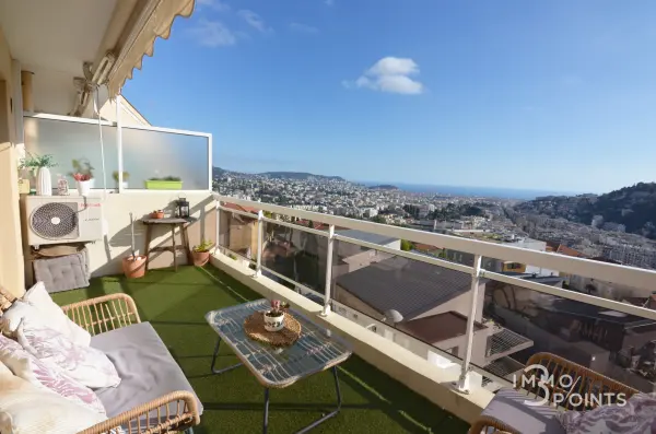 Nice 06100 – Vente appartement 3&nbsp;pièces 2&nbsp;chambres