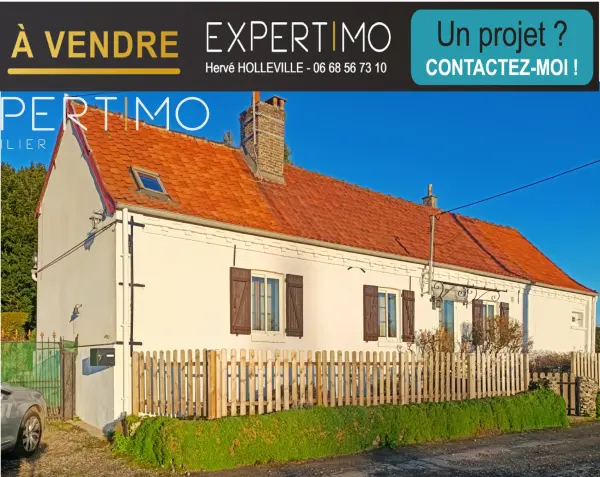 Regnière-Écluse 80120 – Vente maison/villa 4&nbsp;pièces 3&nbsp;chambres