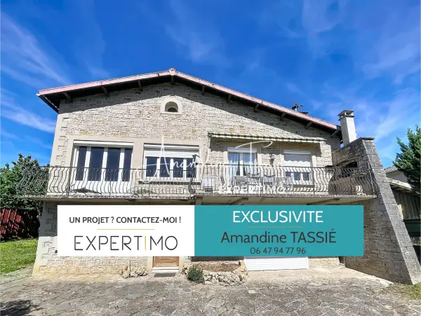 Aguessac 12520 – Vente maison/villa 7&nbsp;pièces 5&nbsp;chambres