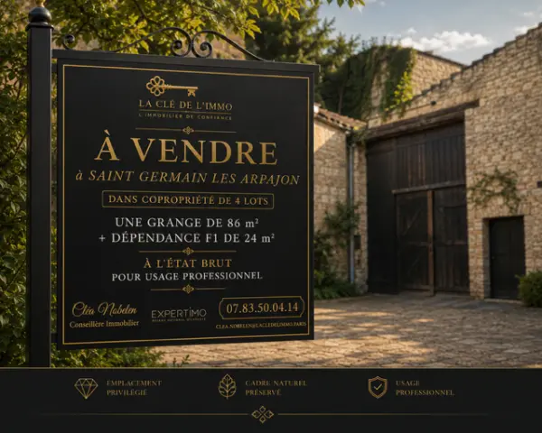 Saint-Germain-lès-Arpajon 91180 – Vente maison/villa 2&nbsp;pièces 1&nbsp;chambre