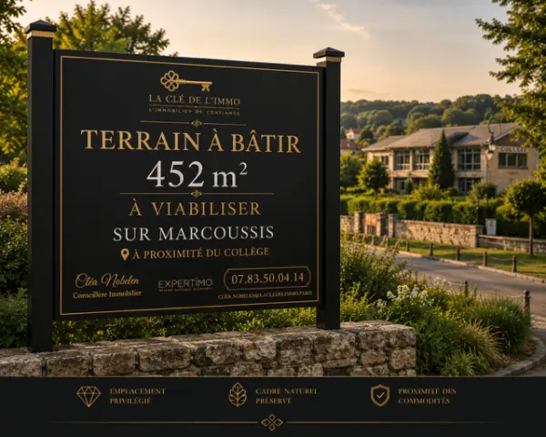 Marcoussis 91460 – Vente terrain