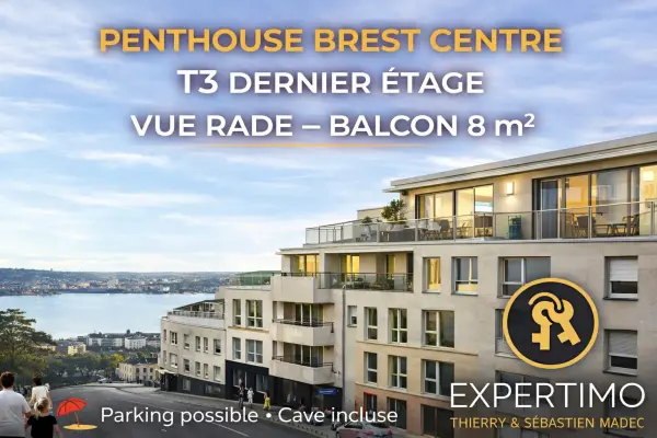 Brest 29200 – Vente appartement 3&nbsp;pièces