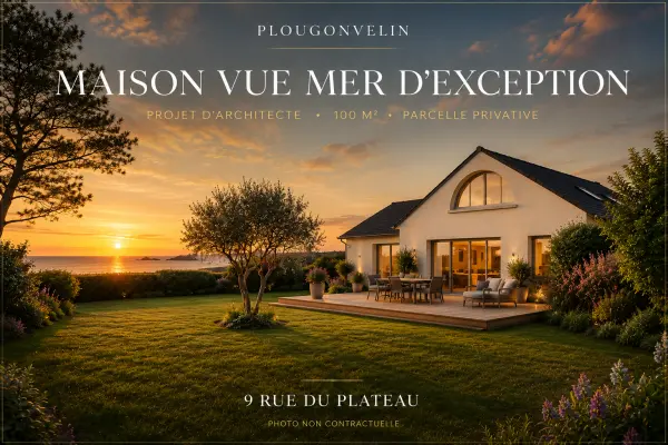Plougonvelin 29217 – Vente maison/villa 5&nbsp;pièces 3&nbsp;chambres