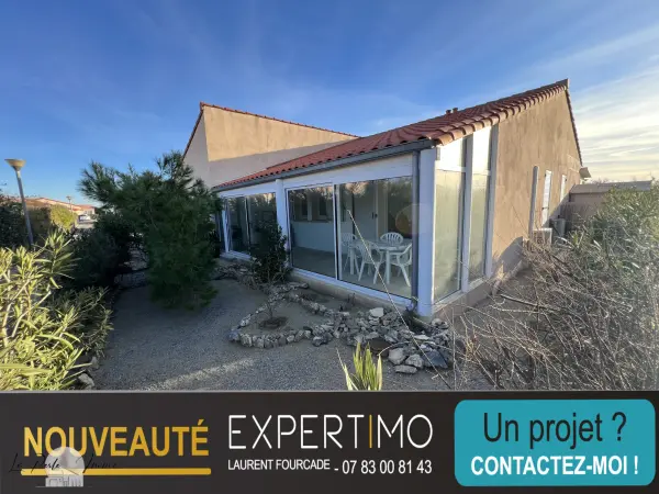 Leucate 11370 – Vente maison/villa 3&nbsp;pièces 2&nbsp;chambres