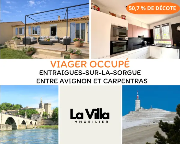 Entraigues-sur-la-Sorgue 84320 – Vente maison/villa 4&nbsp;pièces 3&nbsp;chambres