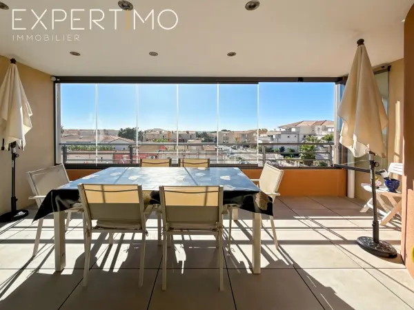 Valras-Plage 34350 – Vente appartement 3&nbsp;pièces 2&nbsp;chambres